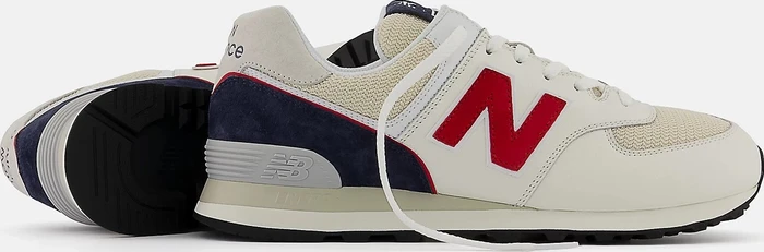 New Balance 574 sea salt/nb navy (Herren)