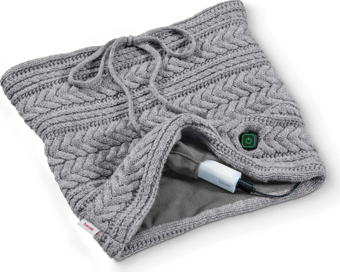 Beurer HK 37 Schlauch-Wärmeschal mit Powerbank To Go