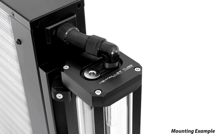 Watercool Heatkiller Tube MO-RA IV Adapter, Halterung, schwarz
