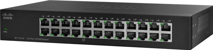 Cisco SF110 Desktop Switch, 24x RJ-45