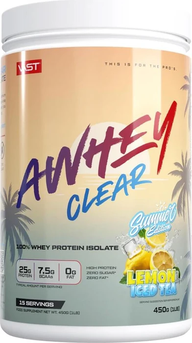VAST AWhey Clear Lemon Iced Tea 450g