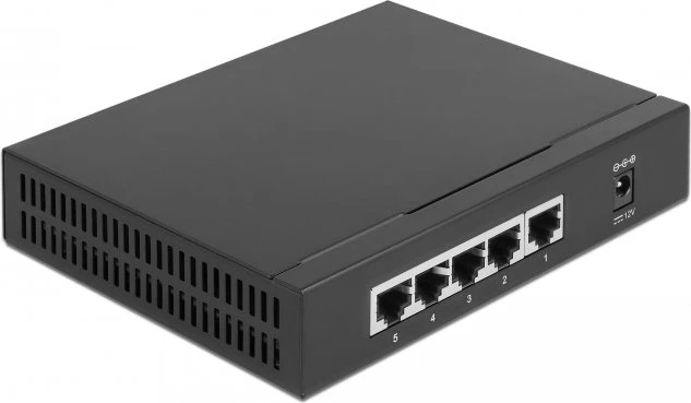 DeLOCK Desktop 2.5G Switch, 5x RJ-45