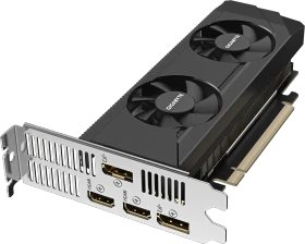 GIGABYTE GeForce RTX 3050 OC Low Profile 6G, 6GB GDDR6, 2x HDMI, 2x DP