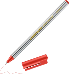 edding 89 Office Fineliner EF rot