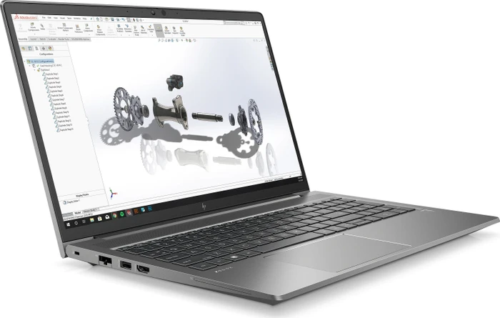 HP ZBook Studio Power G7, Core i7-10750H, 32GB RAM, 1TB SSD, Quadro P620, DE