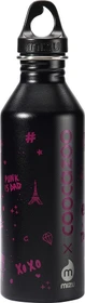 Coocazoo Edelstahl Trinkflasche 750ml black & berry