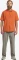 Jack Wolfskin Sierra Canyon Hemd kurzarm burnt orange (Herren) Vorschaubild