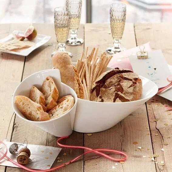 Villeroy & Boch NewWave Eye-catcher Doppelschale 49x27cm
