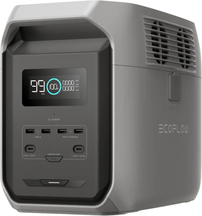 EcoFlow DELTA 3 Power Station Solargenerator, 1500Wh