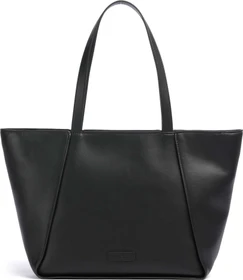 Marc O'Polo Lederalternative aus recyceltem Polyester Shopper schwarz