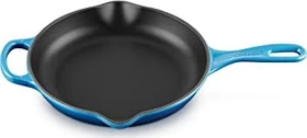 Le Creuset Signature Gusseisen Brat-/Servierpfanne rund 23cm azure