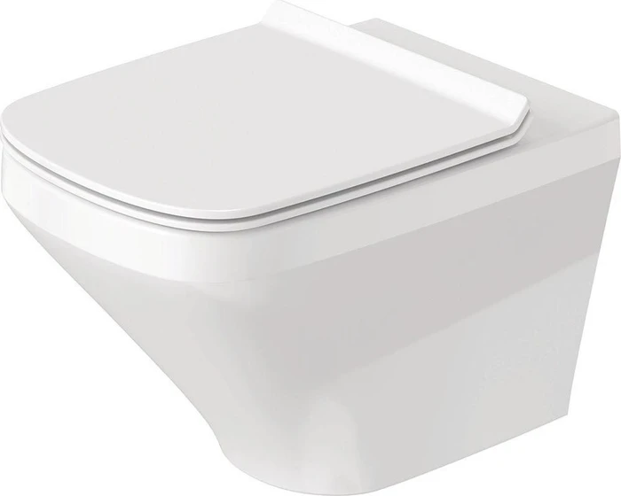 Duravit DuraStyle Wand-WC-Set inkl. WC-Sitz mit Absenkautomatik, weiß