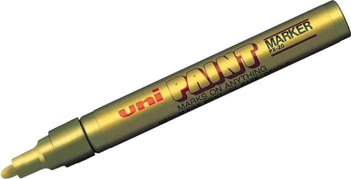 Uni-Ball uni-Paint PX-20 Lackmarker Rundspitze dick gold