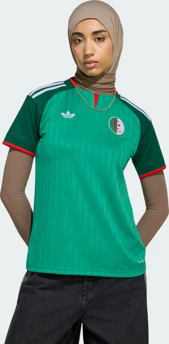 adidas FIFA WM 2026 Algerien Auswärtstrikot kurzarm court green (Damen)