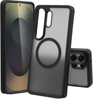 Nevox StyleShell Invisio MagSafe für Samsung Galaxy S26 Ultra schwarz/transparent