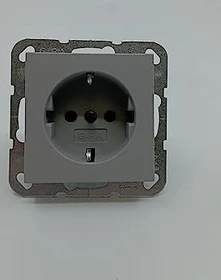 Gira SCHUKO-Steckdose 16 A 250 V Steckklemmen, grau matt