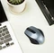 AmazonBasics G6B Ergonomic Wireless Mouse silber, USB Vorschaubild