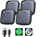 Ugreen FineTrack Duo Smart Finder schwarz/grau, 4er-Pack (75646P)