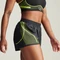 adidas by Stella McCartney TruePace Running Laufhose kurz black/semi solar slime (Damen) Vorschaubild