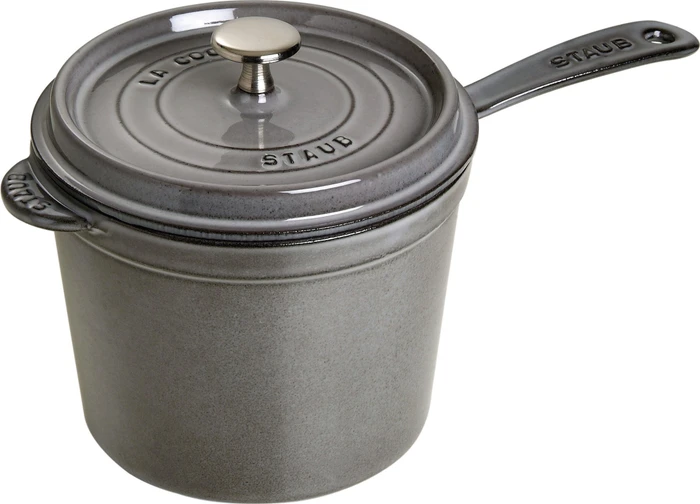 Zwilling Staub Specialities Stieltopf 18cm grau