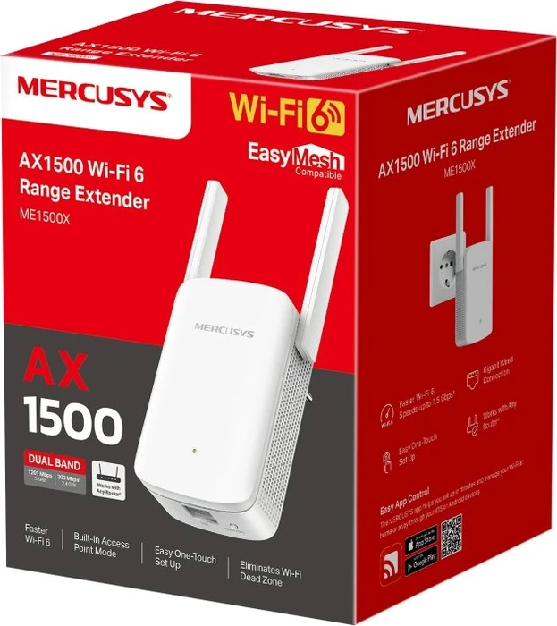 Mercusys ME1500X, AX1500
