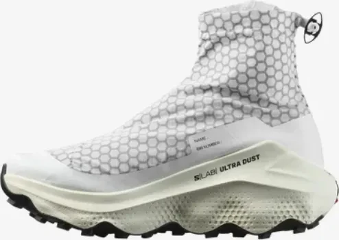Salomon S/Lab Ultra Dust white/fiery red/vanilla ice