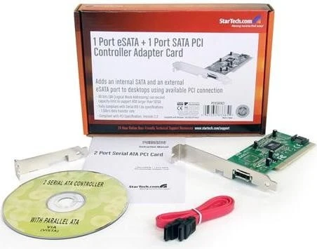 StarTech PCIESATA2I, PCI