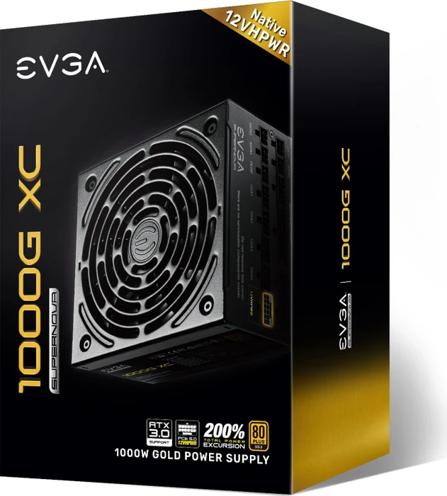 EVGA SuperNOVA 1000G XC 1000W, ATX 3.0