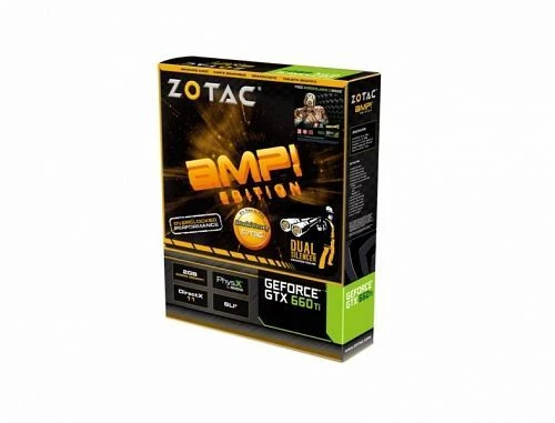 Zotac GeForce GTX 660 Ti AMP! Borderlands 2, 2GB GDDR5, 2x DVI, HDMI, DP