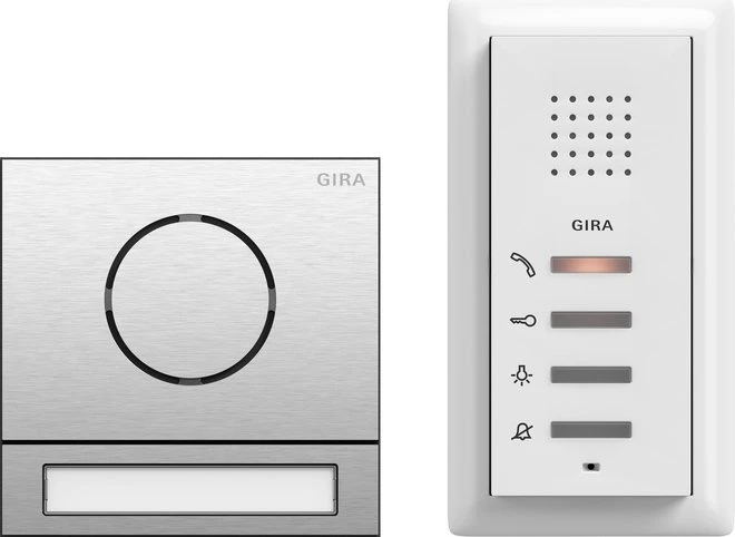 Gira System 106 Einfamilienhaus-Paket Audio