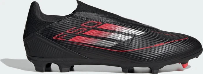 adidas F50 League Laceless FG/MG core black/iron metallic/lucid red