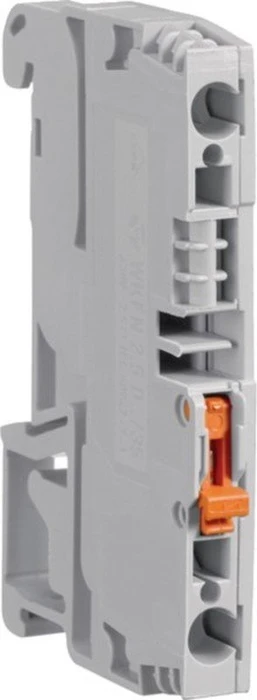 Hager Messertrennklemme 2.5mm² 630V 20A, grau