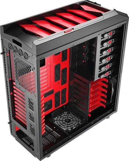 AeroCool XPredator Devil Red Edition, Acrylfenster