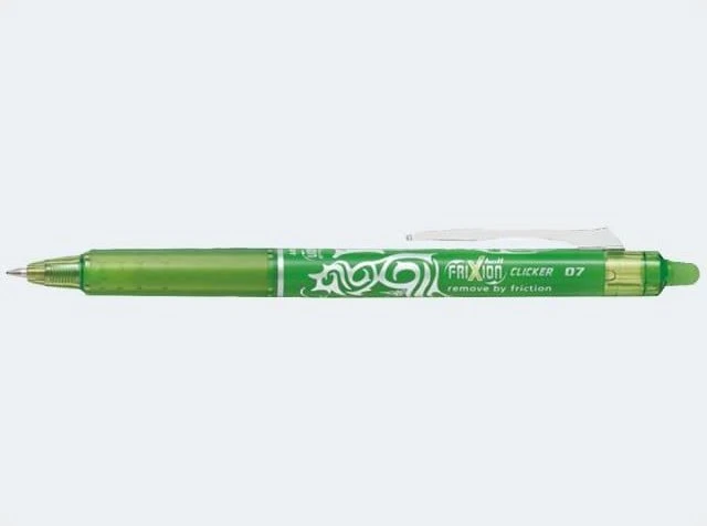Pilot FriXion Ball Clicker 0.7mm BLRT-FR7-LG Tintenroller (Mine) hellgrün