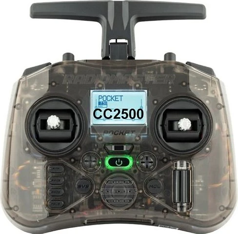 Radiomaster Pocket Radio Controller CC2500 Fernsteuerung schwarz