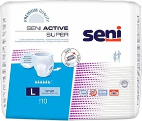 Seni Active Super Schutzhose Größe L, 80 Stück
