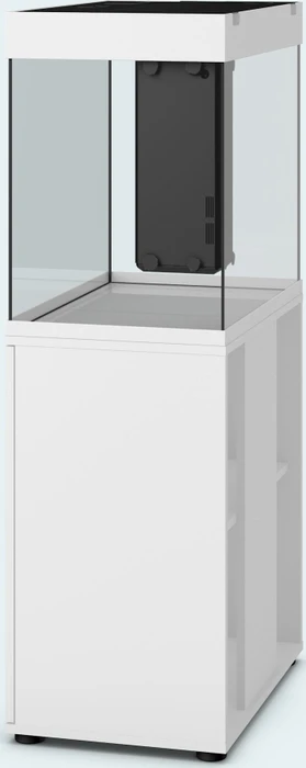 Juwel Lido 120 LED Aquarium-Set mit Unterschrank, weiß/weiß, 120l