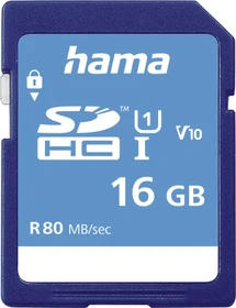 Hama HighSpeed R80 16GB, UHS-I U1, Class 10