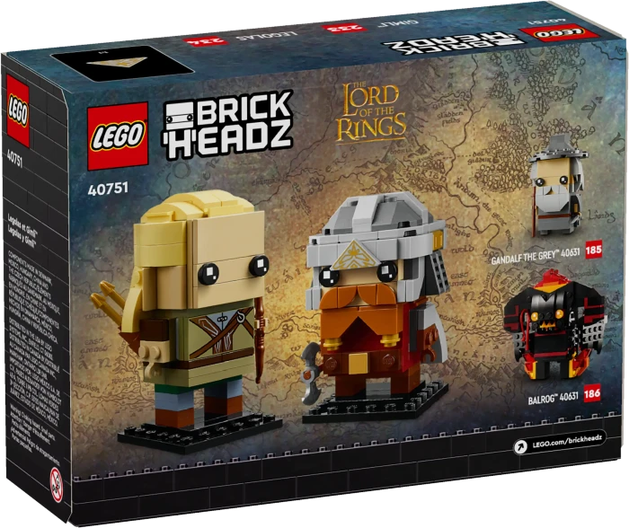 LEGO BrickHeadz - Legolas und Gimli