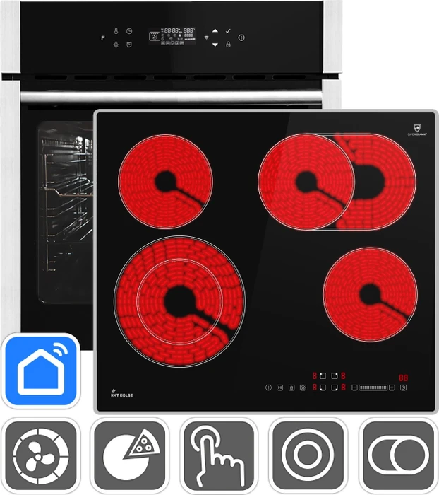 KKT Kolbe SET8313HCCH59AL Backofen-Set