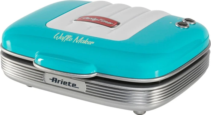 Ariete 1973BL Party Time Waffeleisen blau