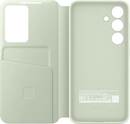 Samsung Smart View Wallet Case für Galaxy S24 light green