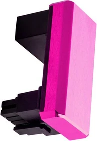 CableMod 12VHPWR Winkeladapter 180 Grad, Variante B, Sense-Pins an der Oberseite, rosa