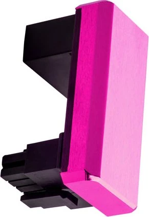 CableMod 12VHPWR Winkeladapter 180 Grad, Variante B, Sense-Pins an der Oberseite, rosa
