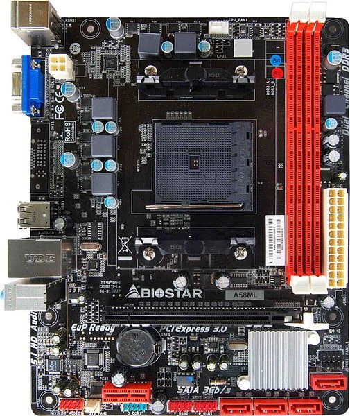 Biostar A58ML (AMD FM2+)