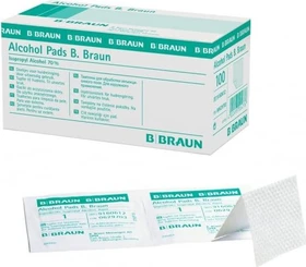 B.Braun Alkoholtupfer zur Hautdesinfektion, 100 Stück