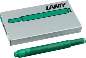 Lamy T10 Großraum-Tintenpatrone grün, 1.25ml, 5er-Pack