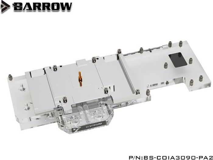 Barrow NVIDIA RTX 3090 LRC 2.0 Full Coverage GPU Water Block, Colorful 3090 Advanced OC Aurora