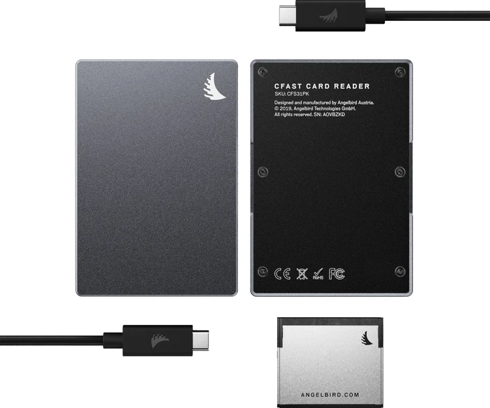 Angelbird CFast 2.0 Single-Slot-Cardreader, USB-C 3.1 [Buchse]