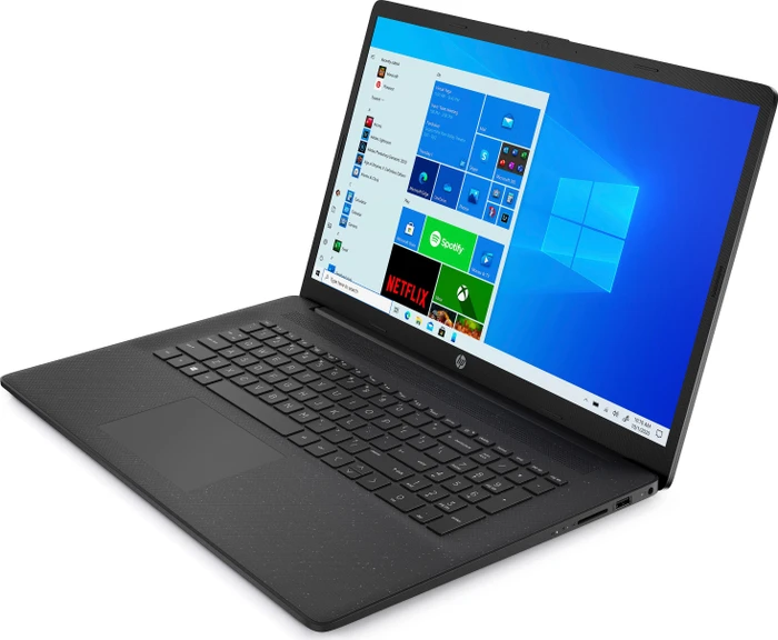 HP Laptop 17-cn0136ng, Jet Black, Celeron N4500, 8GB RAM, 256GB SSD, DE